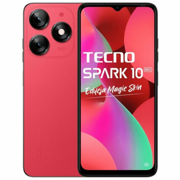 Купить Смартфон TECNO Spark 10 (8+128) Magic Skin Red
